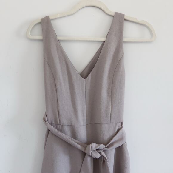 Aritzia Wilfred New Ecoulement Jumpsuit Opal Grey Size 2 - Picture 5 of 10